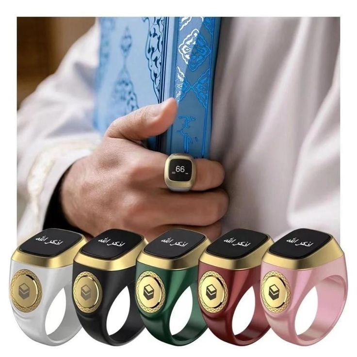 Smart Zikr Ring – Stay Connected with Your Faith